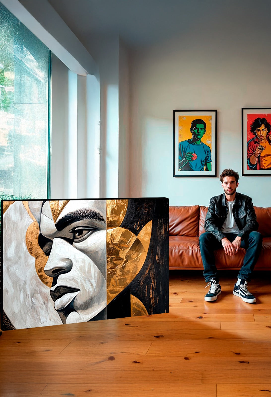 Bild malen lassen Boxer