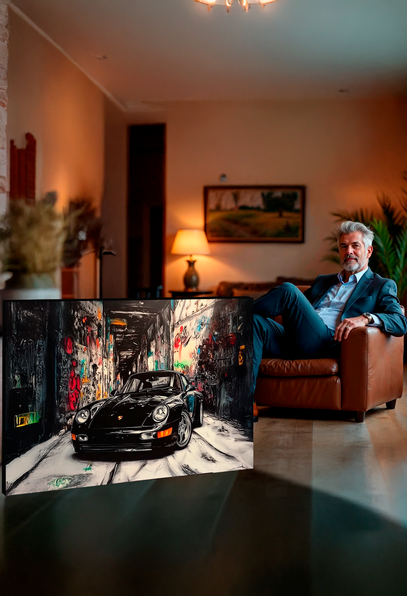 Commercial ADULT ARTWORK Porsche Instagram