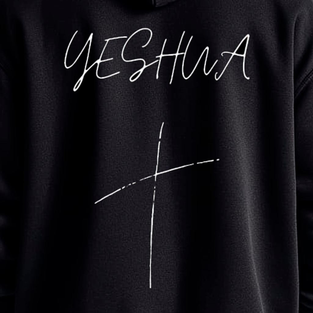 Commercial Hoodie Yeshua Closeup