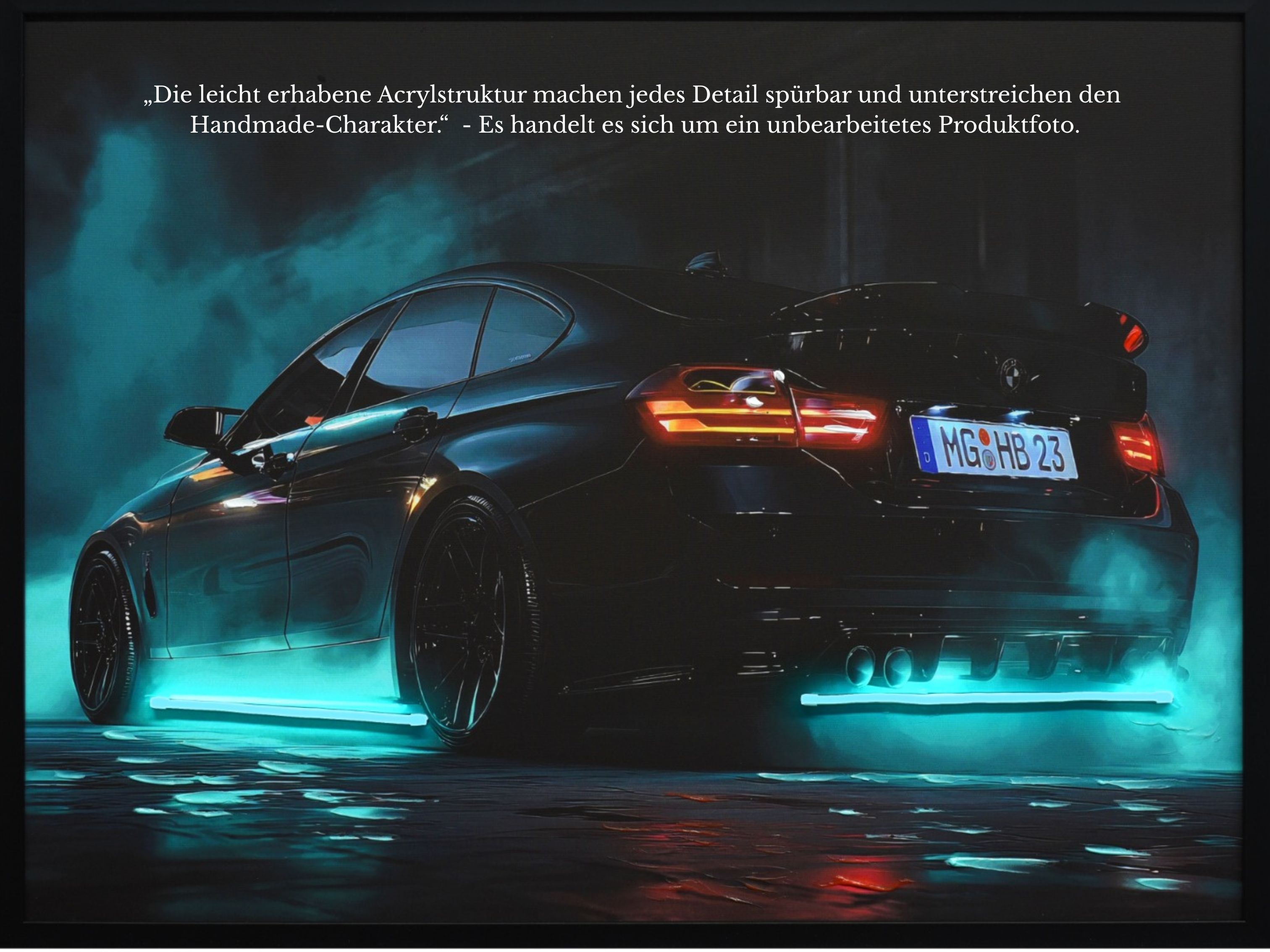 LED-Personalisierte Auto-Leinwand