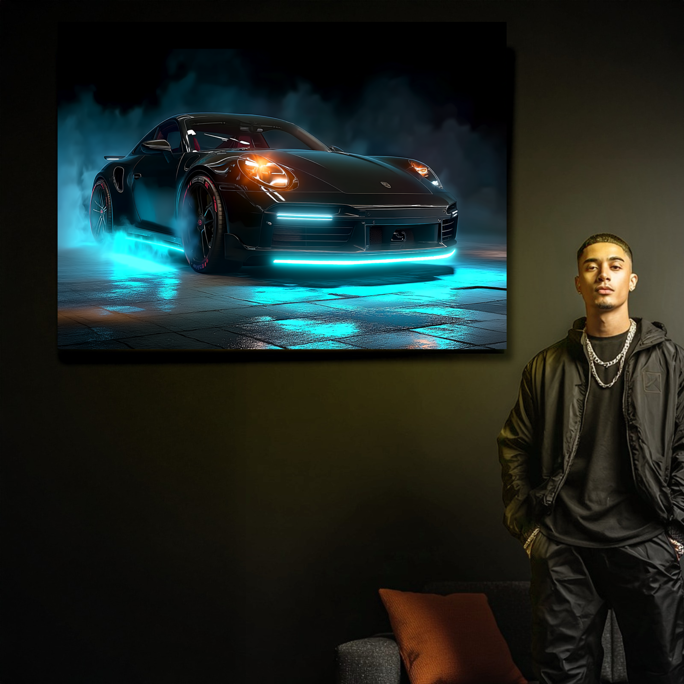 LED-Personalisierte Auto-Leinwand