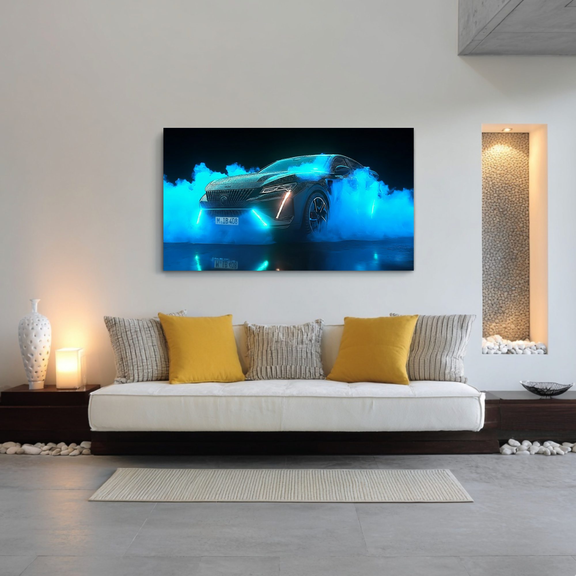 LED-Personalisierte Auto-Leinwand