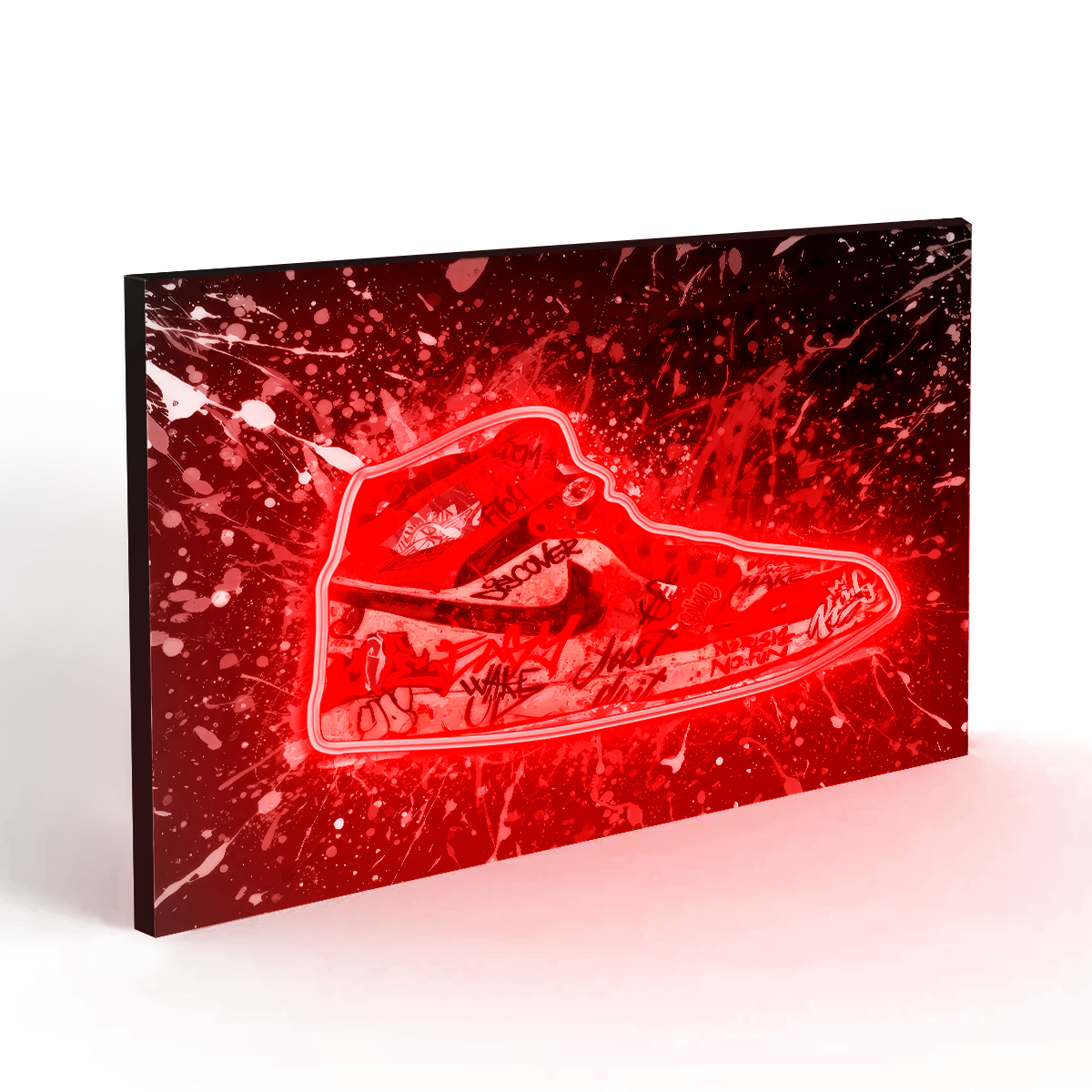 LED Sneaker Kunstwerk