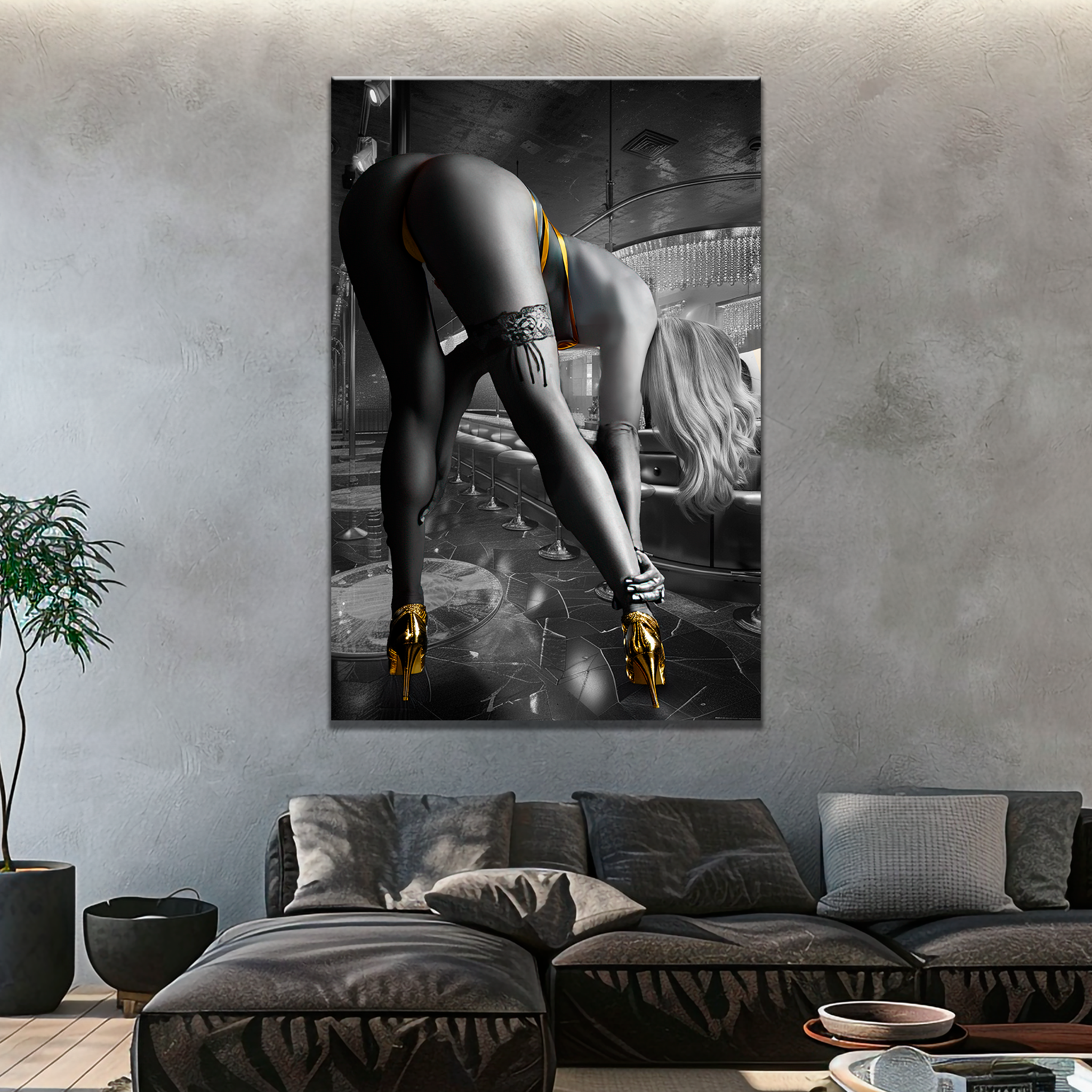 Erotische Kunst - Stilvoller Kunstdruck in limitierter Edition