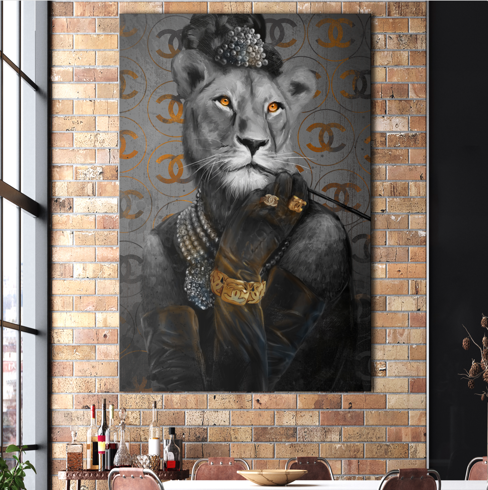 Mrs. Lioness - Amazing Art