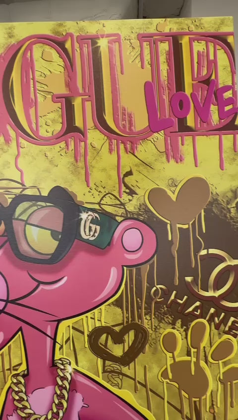 Donald Duck Kunstdruck - Frecher Klassiker im Pop Art Stil