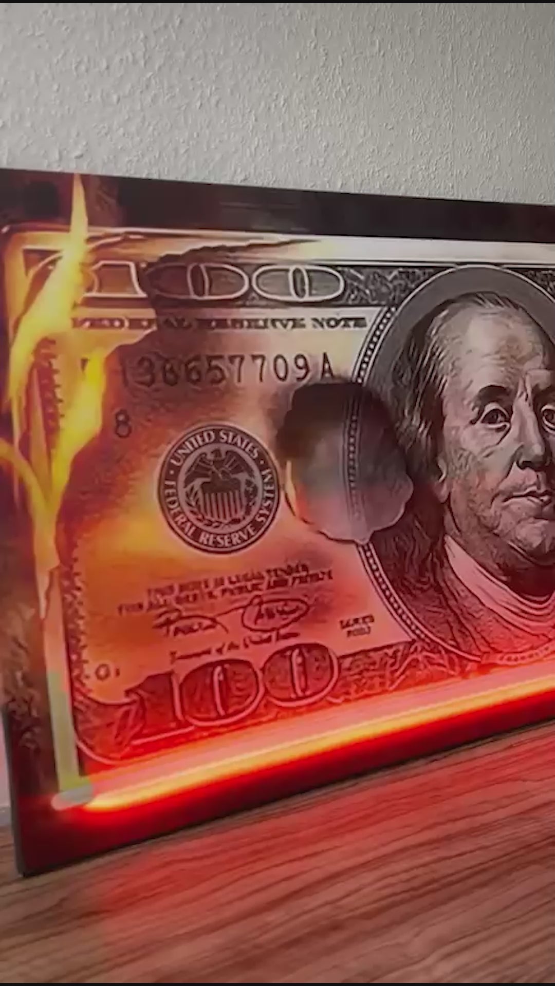 LED Kunst The Last Supper