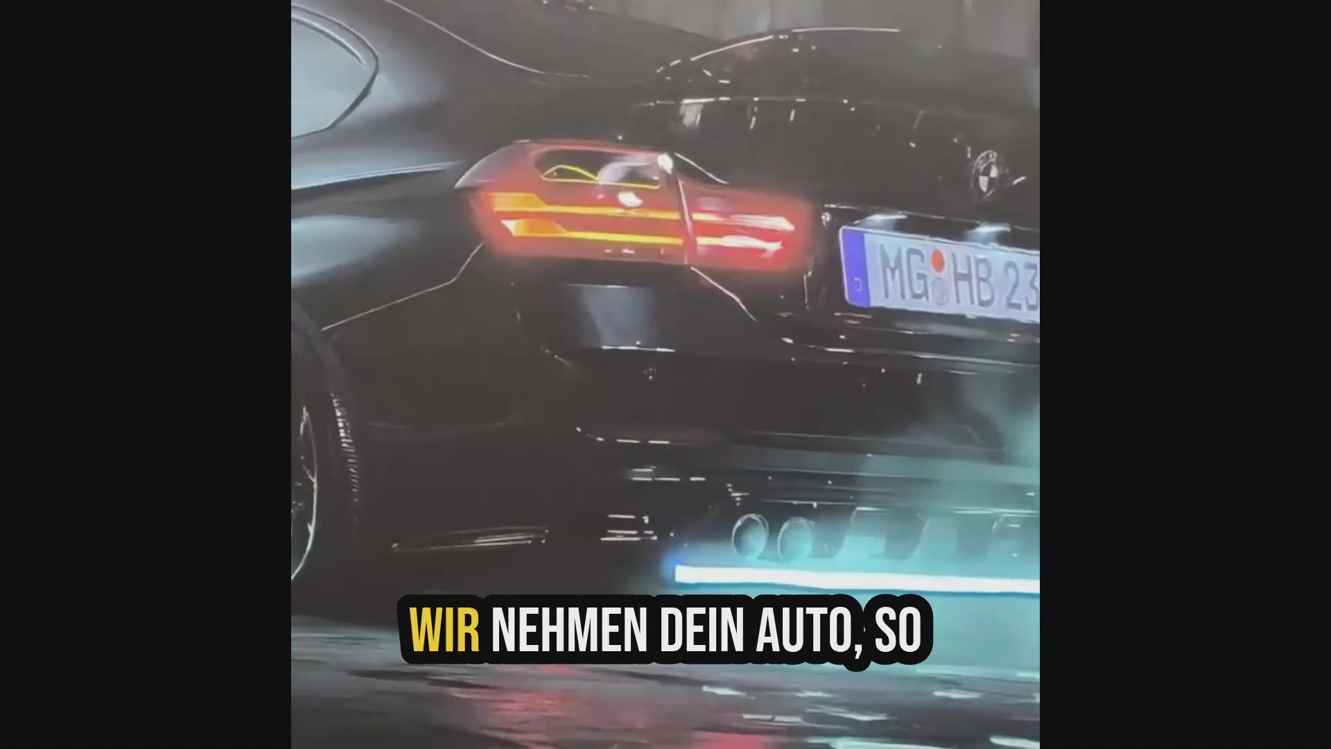 LED-Personalisierte Auto-Leinwand