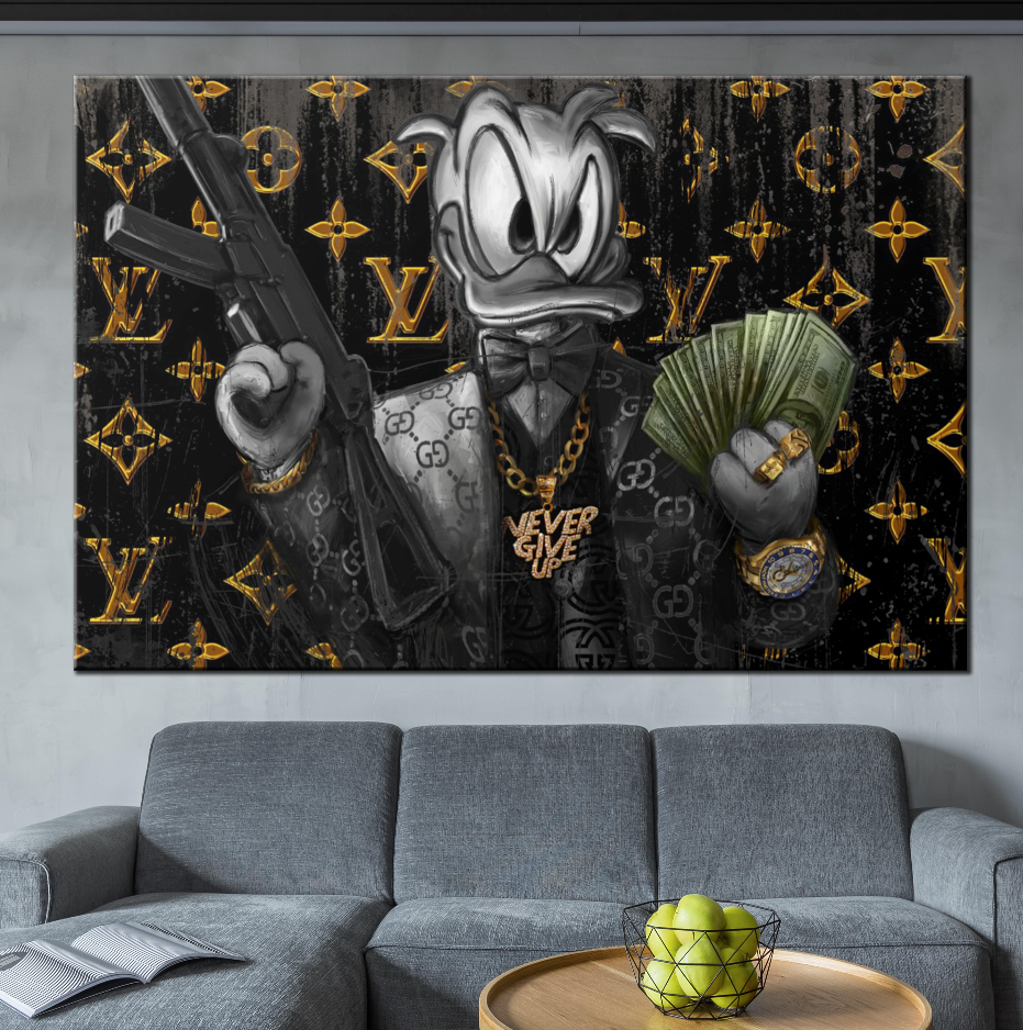 Donald Duck Pop Art