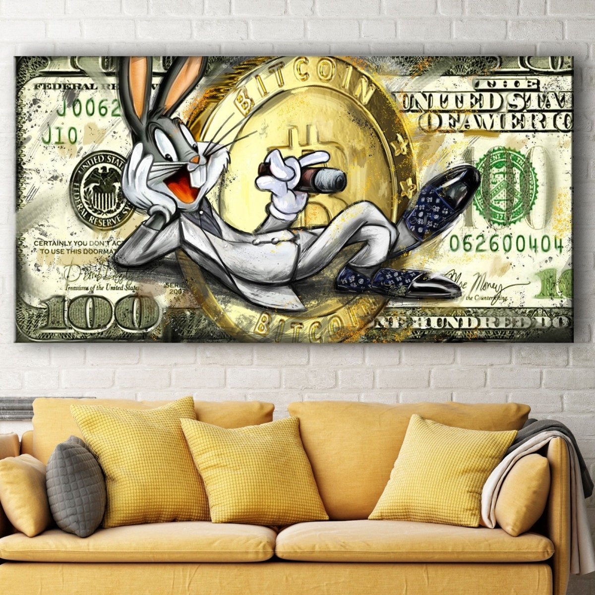 Bunny The Bitcoin Maker - 99 PAINTINGS