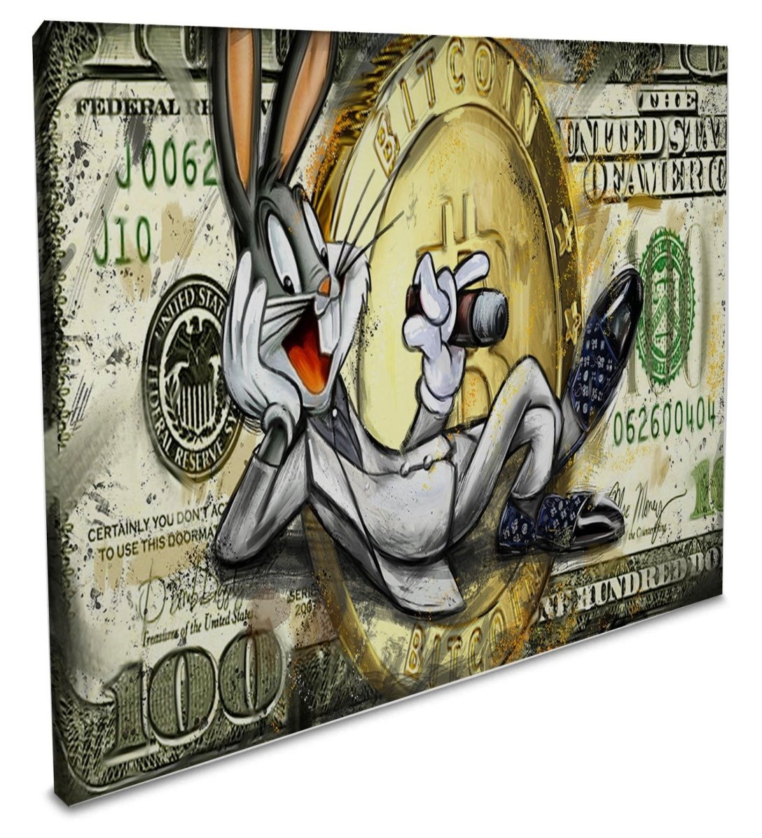 Bunny The Bitcoin Maker - 99 PAINTINGS