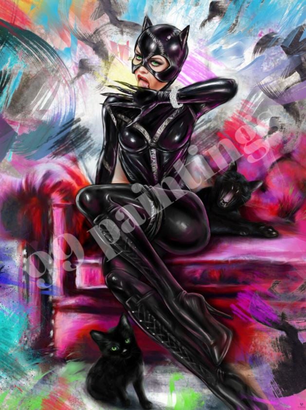 Catlady - 99 PAINTINGS
