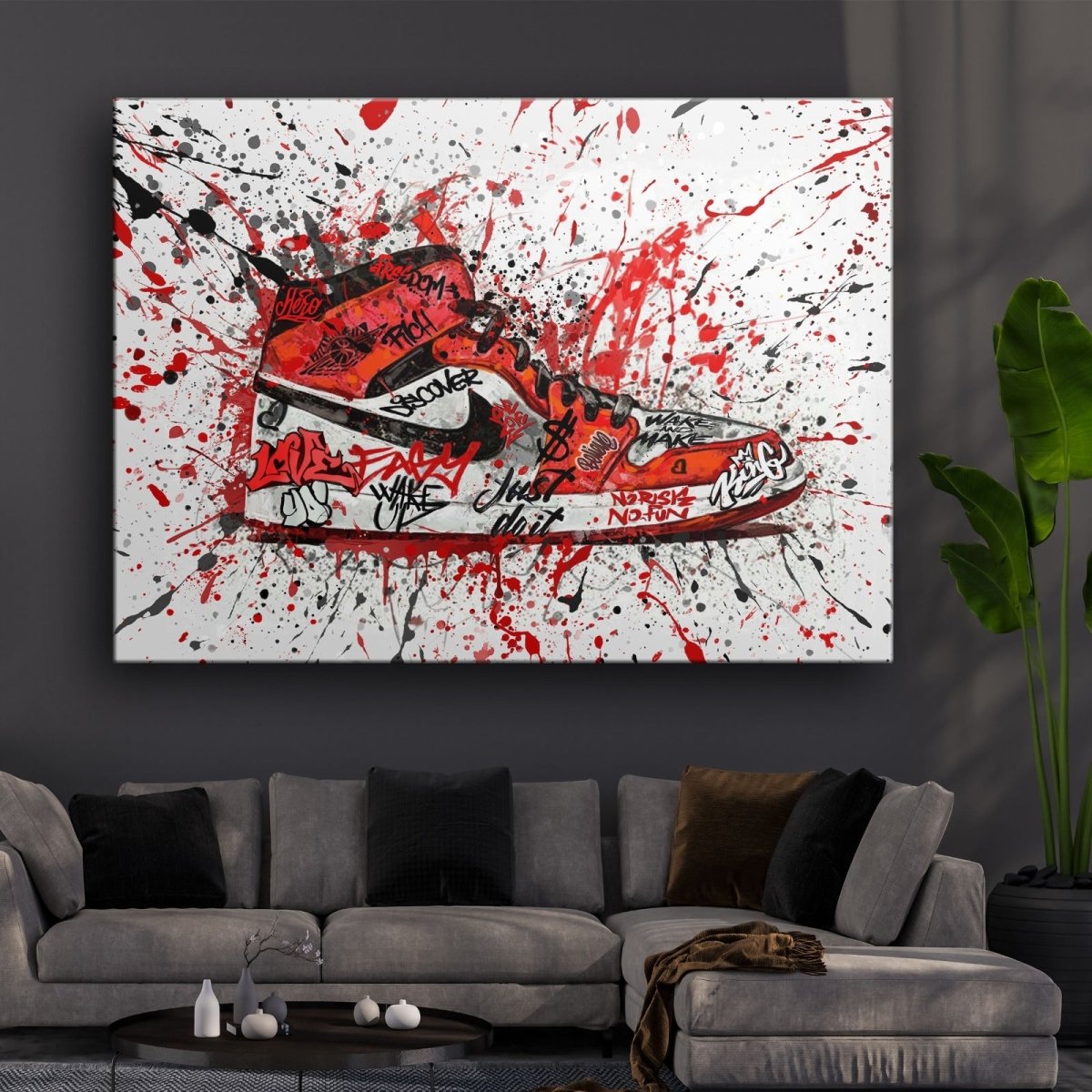 Nike Sneaker Kunstwerk