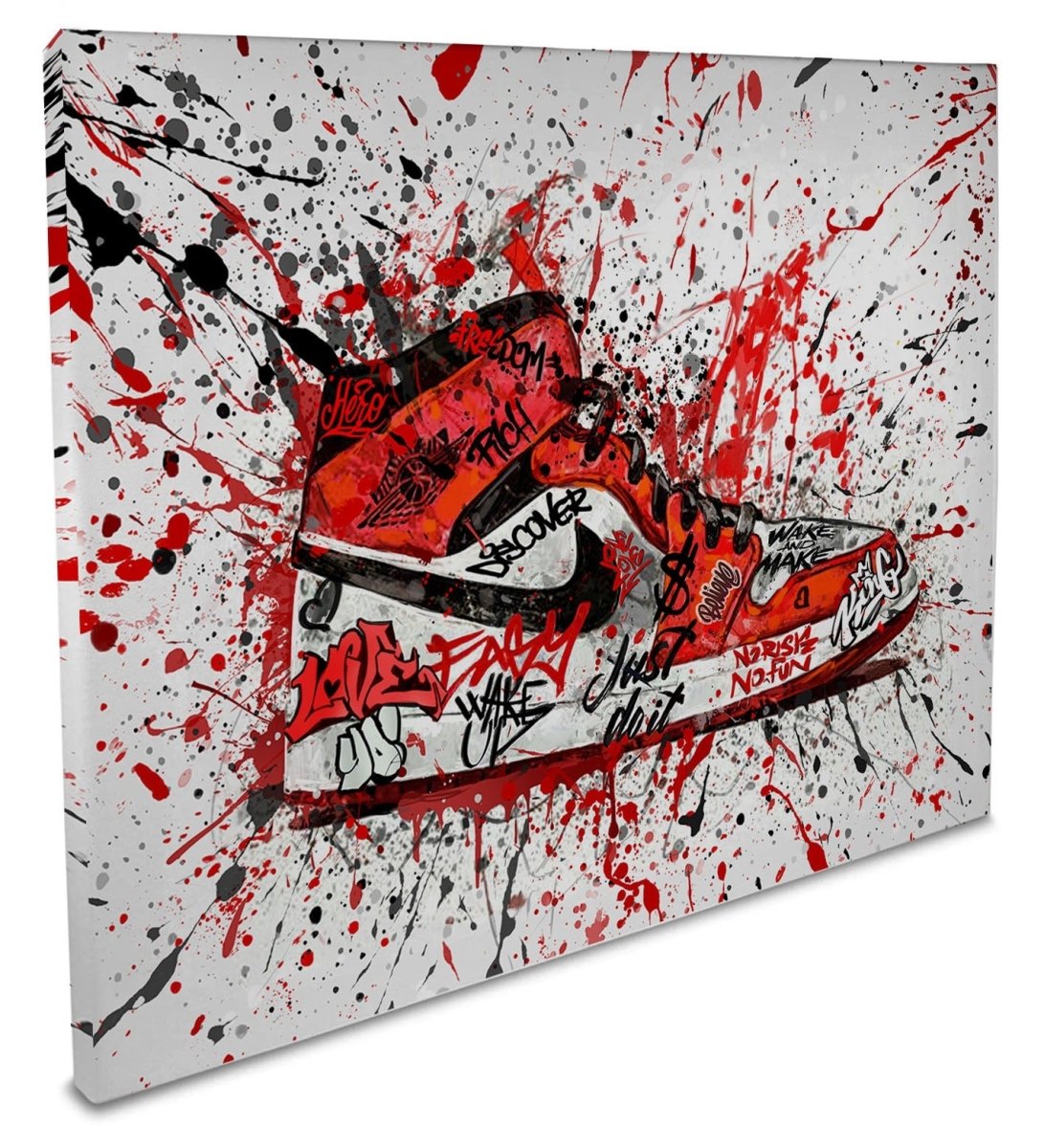 Nike Sneaker Kunstwerk